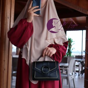 Jilbab-Kmar-rouge-bordeaux-Mayar-Hijab-Sotre