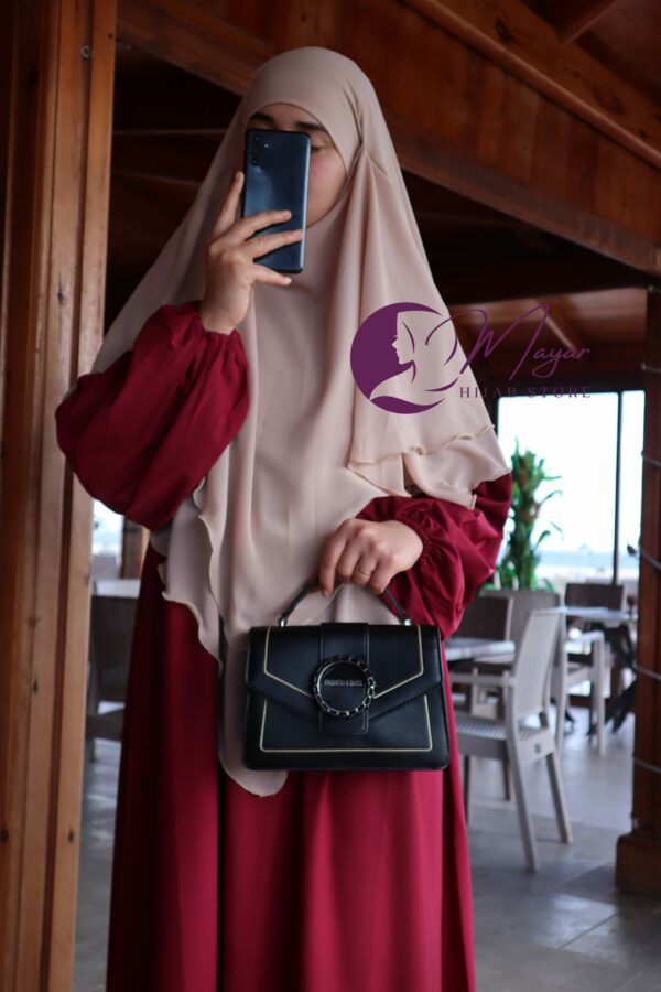 Jilbab-Kmar-rouge-bordeaux-Mayar-Hijab-Sotre