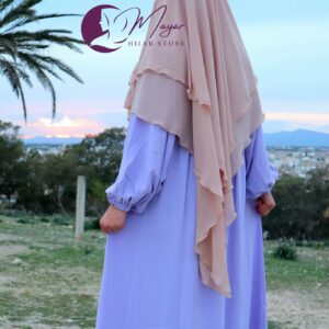 Jilbab Soltana Mauve Lilas - Mayar Hijab Sotre