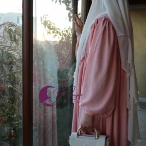 Jilbab Zahra Rosé - Mayar Hijab Store