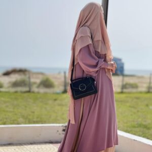 Ensemble MALAKI Abaya-et-Jupe-femme-deux-pieces