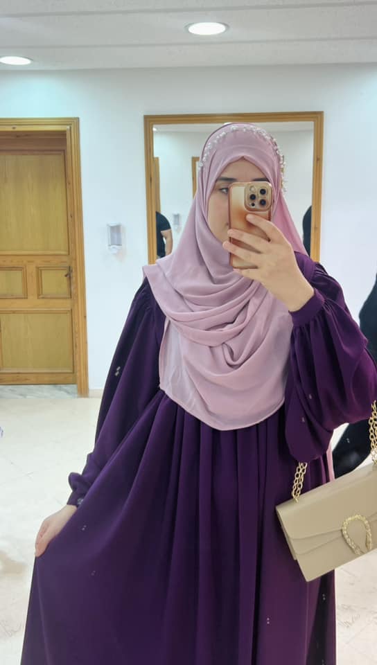 Jilbab femme abaya femme Zahra aubergine